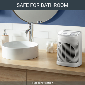 Toezicht houden overschot Neerwaarts ROWENTA Rowenta Instant Comfort Aqua Bathroom Fan Heater SO6510F2